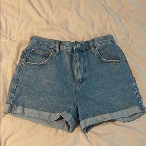 BDG Light Blue Jean Shorts